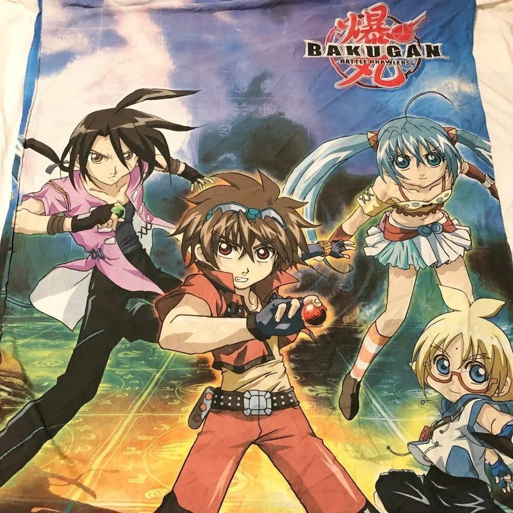 2009 Bakugan Battle Brawlers  Single Comforter Duvet Cover